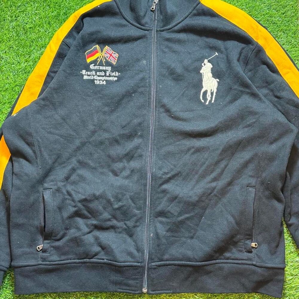 Ralph-lauren Men's Black and Navy Jacket